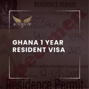 Ghana 1 Year Resident Visa image