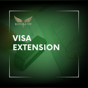 Ghana Visa Extension Fees. On a close up of a stamp