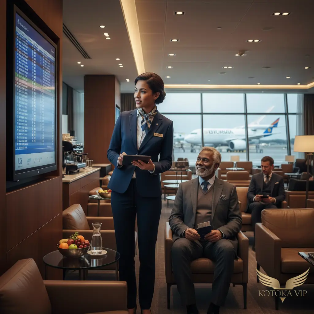 70-year-old-man-at-the-CIP-terminal-with-a-personal-concierge-assistant-beside-him